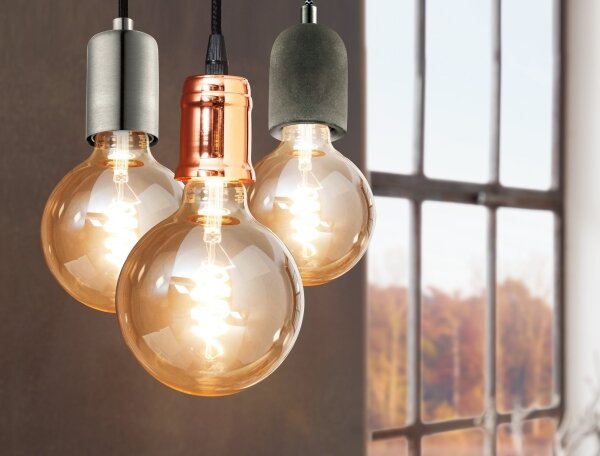 Eglo 32531 - Lustr na lanku YORTH 1xE27/60W/230V