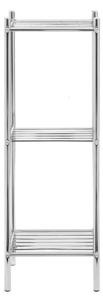 Koupelnový regál ve stříbrné barvě 33x78 cm – Premier Housewares