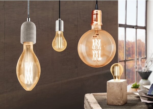 Eglo 32531 - Lustr na lanku YORTH 1xE27/60W/230V