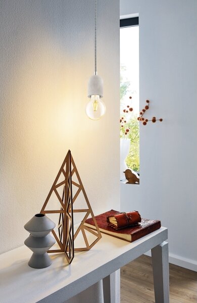 Eglo 32531 - Lustr na lanku YORTH 1xE27/60W/230V
