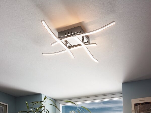 Eglo 96327 - LED Přisazený lustr VALMORA 4xLED/5W/230V