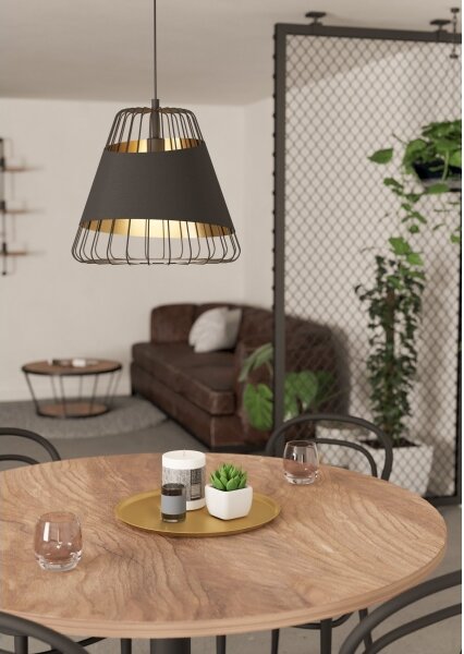Eglo 49509 - Lustr na lanku AUSTELL 1xE27/60W/230V