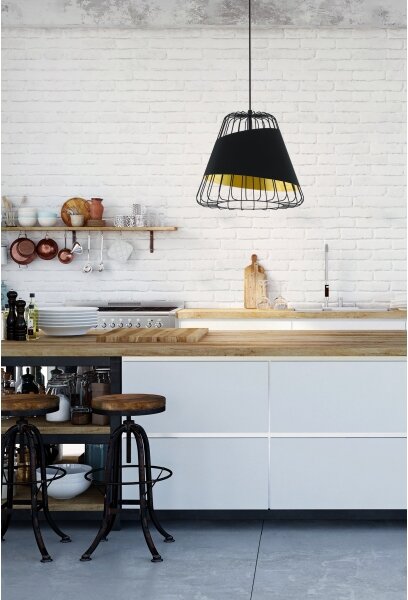Eglo 49509 - Lustr na lanku AUSTELL 1xE27/60W/230V