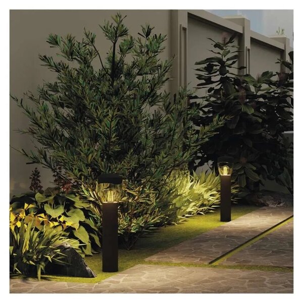 EMOS LED zahradní sloupkové svítidlo, 12 x 12 x 80 cm, 1 x E27, 15 W 1554002001