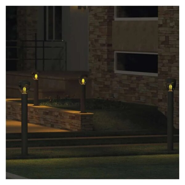 EMOS LED zahradní sloupkové svítidlo, 12 x 12 x 80 cm, 1 x E27, 15 W 1554002001