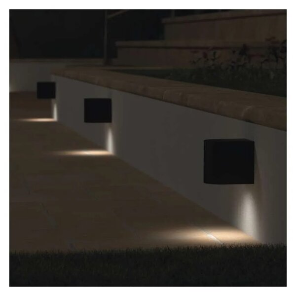EMOS LED zahradní nástěnné svítidlo, 8,8 x 6,7 x 8 cm, 1 x GU10, 35 W 1554020000