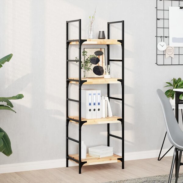 Plovoucí police 60 x 30 x 4 cm neošetřené akáciové dřevo 3279447