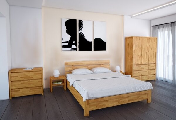 Dřevěná postel Santé 35