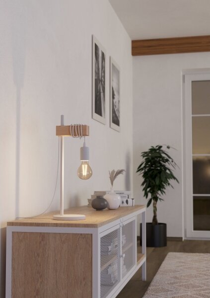 Eglo 33163 - Stolní lampa TOWNSHEND 1xE27/10W/230V