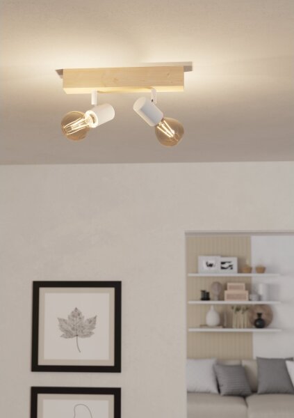 Eglo 99483 - Bodové svítidlo TOWNSHEND 3 2xE27/60W/230V