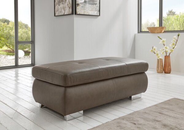 Sedací souprava PUSH_varianta "3sed-Canape"_kůže Vivre greystone