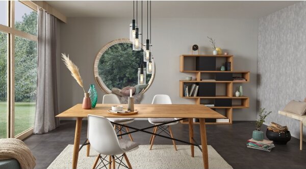 Eglo 97368 - Lustr na lanku MONTEFINO 5xE27/60W/230V
