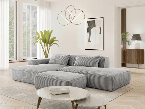 TABURET, textil, kompozitní dřevo, 105/43/65 cm Livetastic - Taburety, Online Only