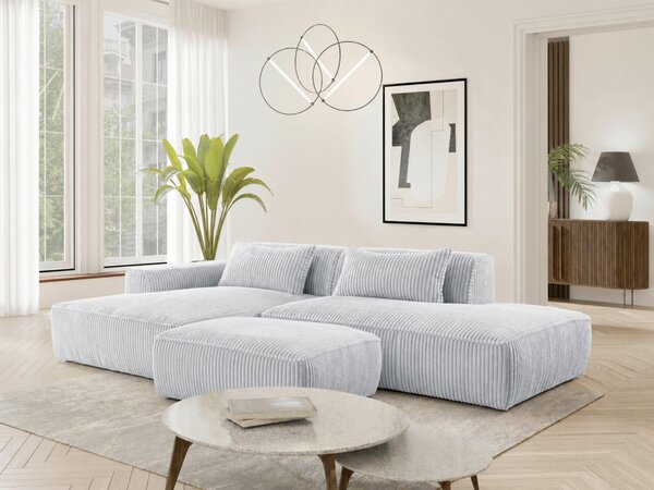 TABURET, textil, kompozitní dřevo, 105/43/65 cm Livetastic - Taburety, Online Only