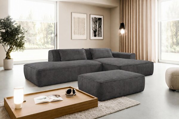TABURET, textil, kompozitní dřevo, 105/43/65 cm Livetastic - Taburety, Online Only