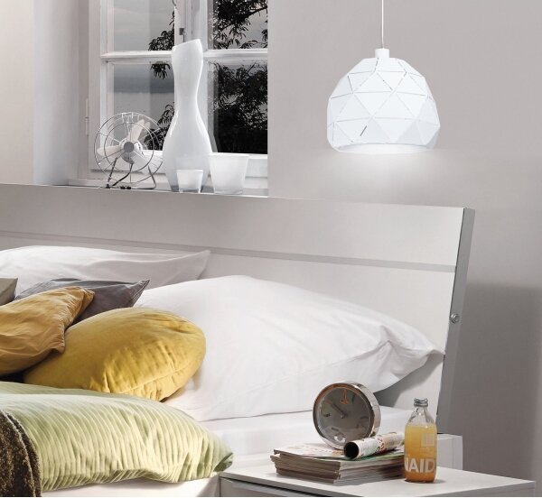 Eglo 97854 - Lustr na lanku ROCCAFORTE 1xE27/60W/230V
