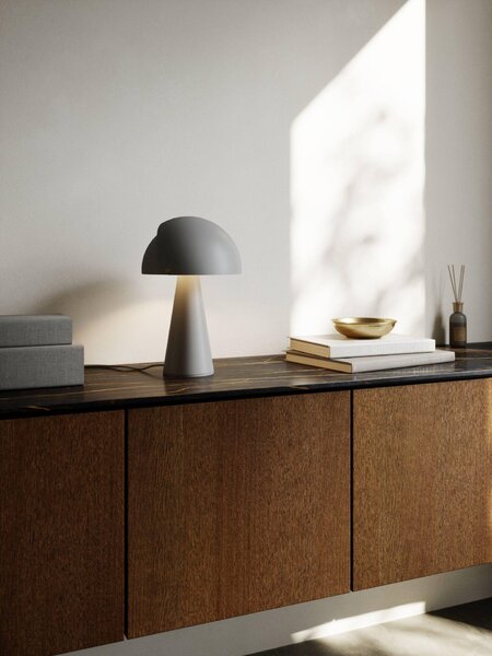 Nordlux 2120095018 Align, designová stolní lampička 1xE27, hnědá, průměr 22cm