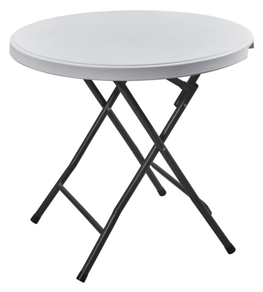 Kulatý zahradní jídelní stůl ø 80 cm – Rojaplast
