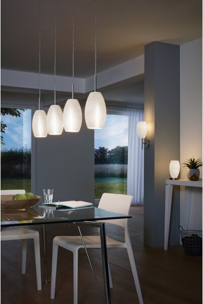 Eglo 97587 - Lustr na lanku BATISTA 3 4xE27/40W/230V