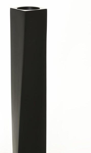 Vysoká váza HYDRON, sklolaminát, výška 100 cm, černá