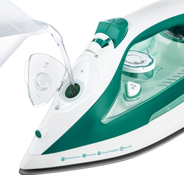 Sencor - Napařovací žehlička 2600W/230V tyrkysová/bílá