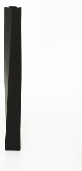 Vysoká váza HYDRON, sklolaminát, výška 100 cm, černá