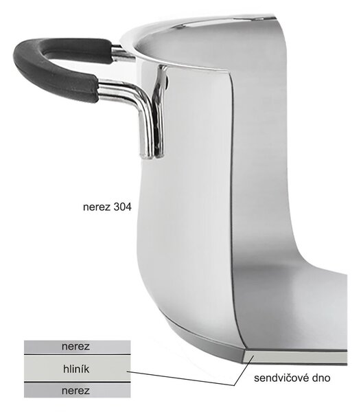 Hrnec DALIE s poklicí 10,6 l
