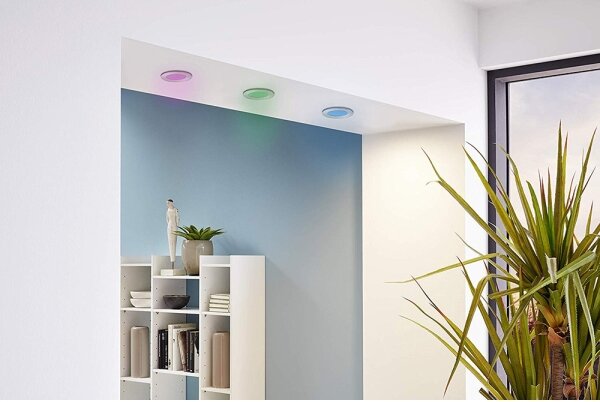 Eglo 32882-SADA 3x LED RGB Stmívatelné podhledové svítidlo FUEVA-C 1xLED/3W/230V