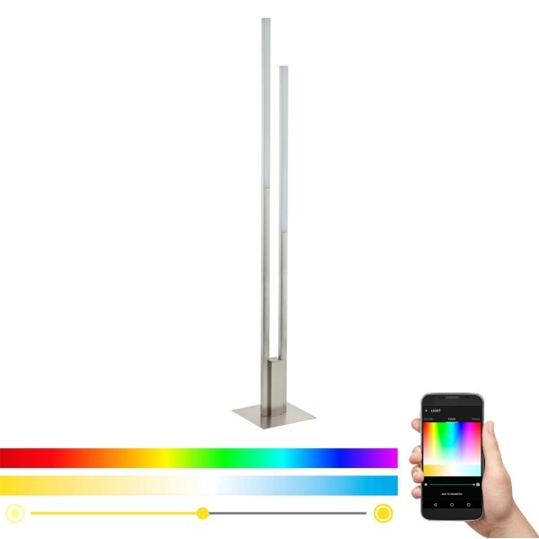 Eglo 33323 - LED RGBW Stmívatelná stojací lampa FRAIOLI-C LED/34W/230V