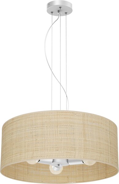 Závěsné svítidlo Marshall, 1x ratanové stínítko, (fi 50cm), w