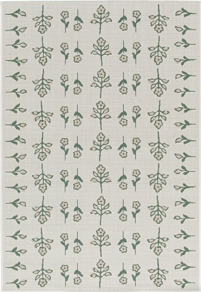 Balta, Kusový koberec Palma Natural 16825-460 – na ven i na doma, 80x150, zelená, chodba / předsíň