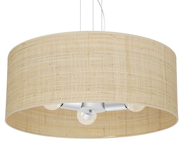 Závěsné svítidlo Marshall, 1x ratanové stínítko, (fi 50cm), w