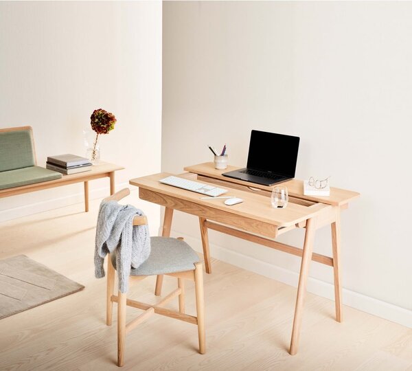 Pracovní stůl s deskou z dubového dřeva 110x55.5 cm Home - Hammel Furniture