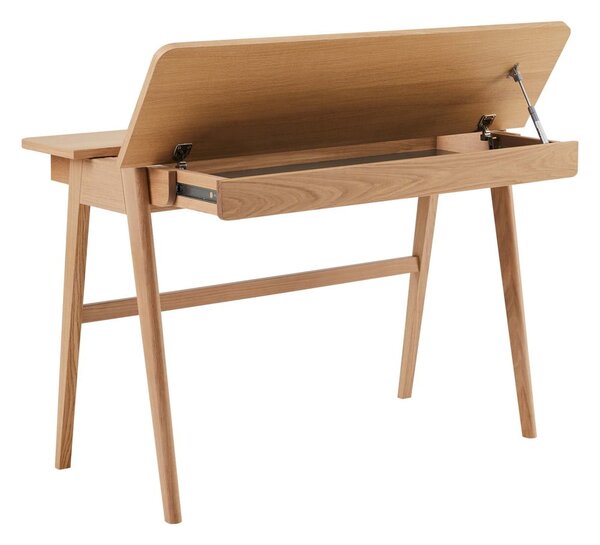 Pracovní stůl s deskou z dubového dřeva 110x55.5 cm Home - Hammel Furniture