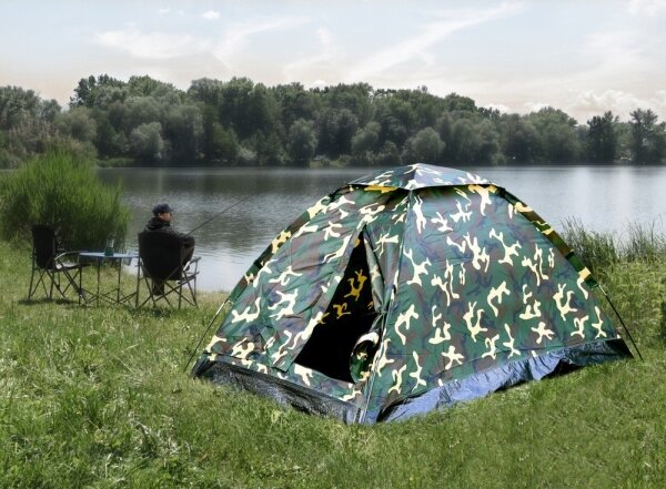 Stan pro 2 osoby PU 2000 mm maskáčová