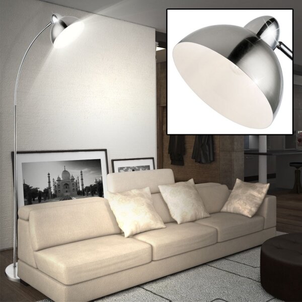 GLOBO 24703SN - Stojací lampa ANITA 1xE27/40W/230V