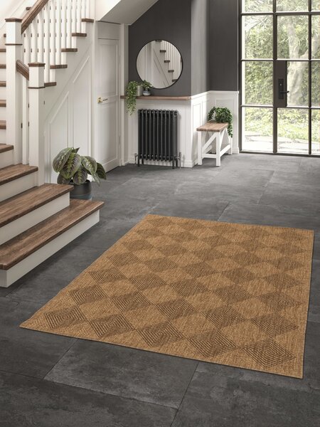 Balta, Kusový koberec Jack 28811-077 – na ven i na doma, 80x150, hnědá, chodba / předsíň