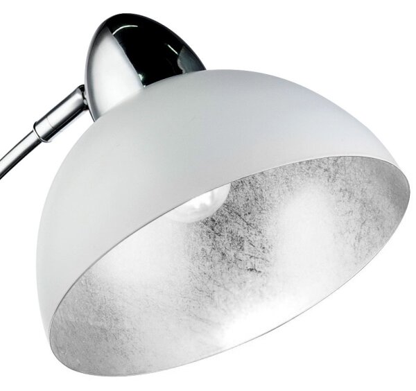 GLOBO 24703SW - Stojací lampa ANITA 1xE27/40W/230V