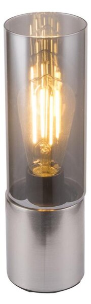 GLOBO 21000N - Stolní lampa ANNIKA 1xE27/25W/230V pr. 9 cm chrom