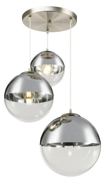 GLOBO 15851-3 - Lustr na lanku VARUS 3xE27/40W/230V