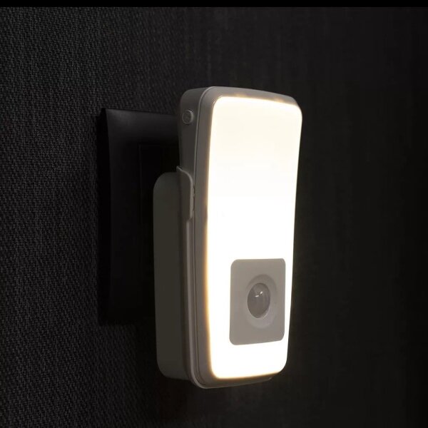 Osram - LED Orientační svítidlo do zásuvky se senzorem LUNETTA LED/2W/230V