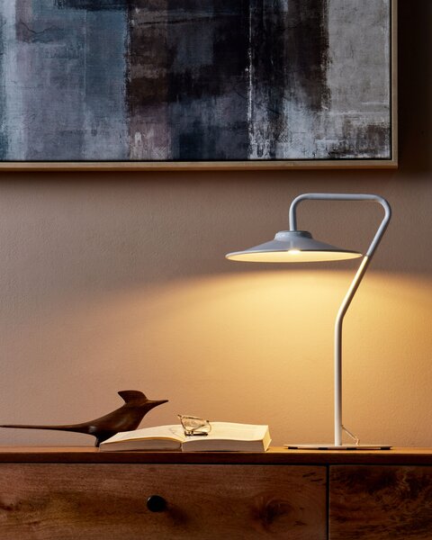 LED stolní lampa GALETTI Kov Bílá