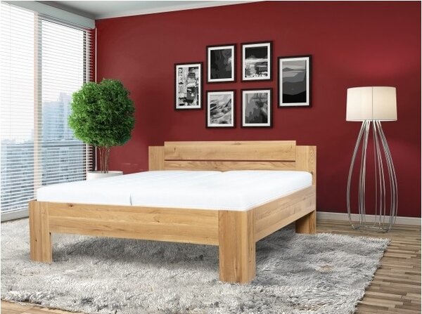 Ahorn Dřevěná postel Grado 190x80