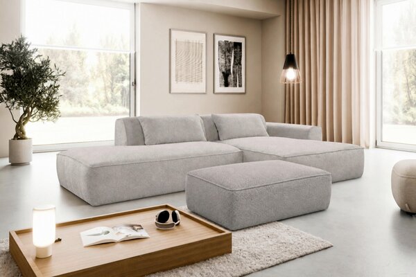 TABURET, textil, kompozitní dřevo, 105/43/65 cm Livetastic - Taburety, Online Only