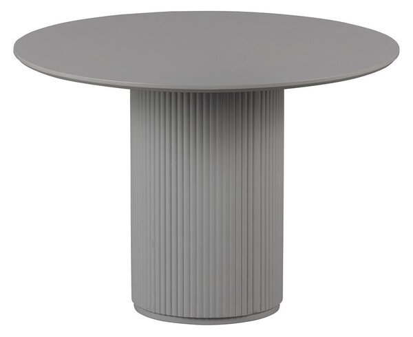 Šedý Odkládací stolek Luba 43 × 60 × 60 cm WOOOD