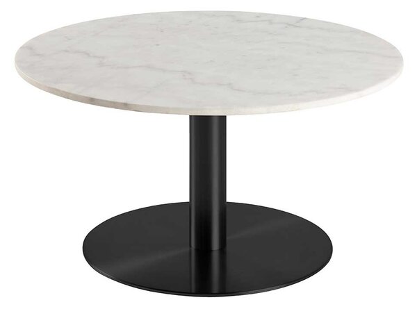 ACTONA Odkládací stolek Corby bílá 45 × 80 × 80 cm
