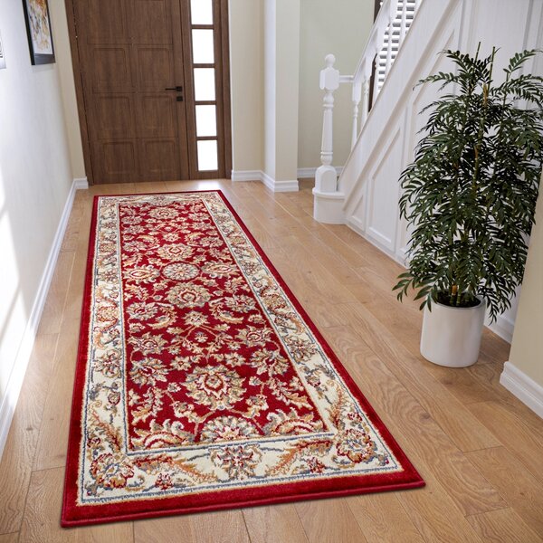 Hanse Home, Kusový koberec Luxor 105642 Reni Red Cream, 160x235, červená, ložnice