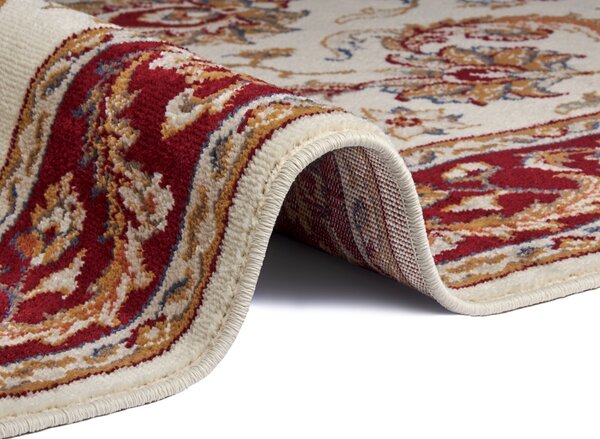 Hanse Home, Kusový koberec Luxor 105643 Reni Cream Red, 80x240, červená, ložnice
