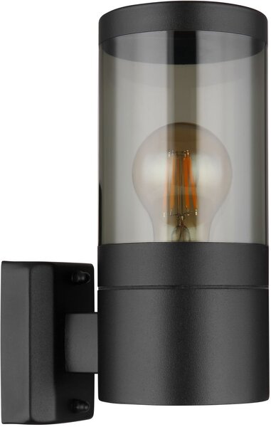 Globo Lighting Xeloo venkovní nástěnné svítidlo 1x60 W černá-kouřová 32014BS