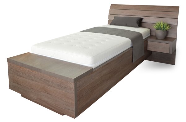Ahorn Dřevěná postel Salina box u nohou 200x80
